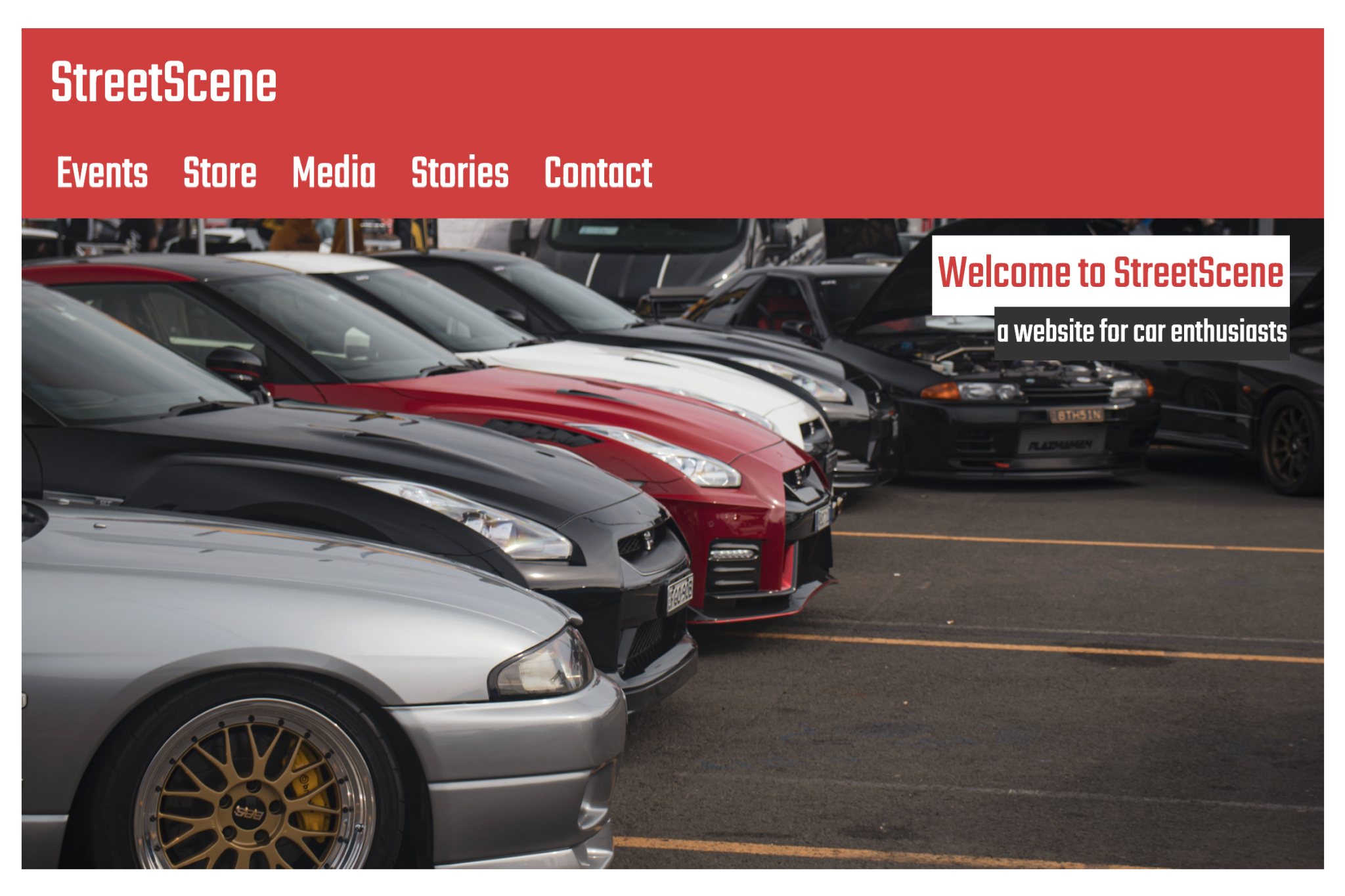 StreetScene website screenshot